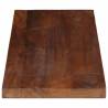 Rectangular Solid Wood Table Top 80x40x2.5 cm - Hipomarket