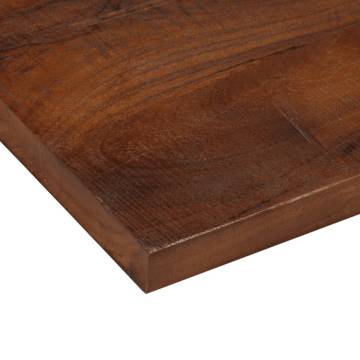 Rectangular Solid Wood Table Top 80x40x2.5 cm - Hipomarket