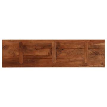 Rectangular Solid Wood Table Top 110x40 cm | HipoMarket