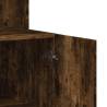 Kitchen Cabinet Smoked Oak 95x50x180 cm - Durable & Stylish