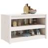 Outdoor Kitchen Cabinet White | Solid Pine Wood 106x55x64 cm