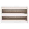 Outdoor Kitchen Cabinet White | Solid Pine Wood 106x55x64 cm