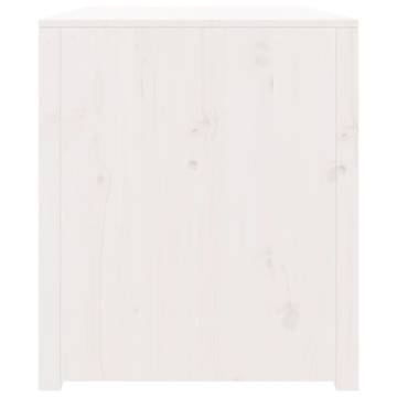 Outdoor Kitchen Cabinet White | Solid Pine Wood 106x55x64 cm