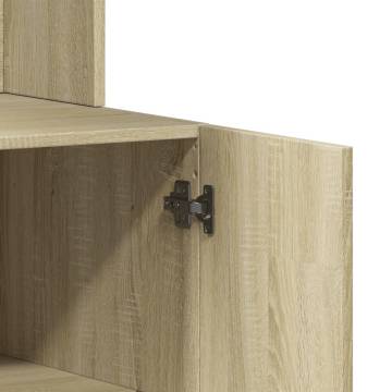 Sonoma Oak Kitchen Cabinet - 95x50x180 cm - Durable & Stylish