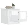 Stylish Dog Crate Furniture - White 64.5x80x71 cm