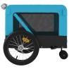 Pet Bike Trailer - Blue & Black Oxford Fabric | HipoMarket UK