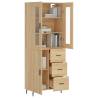 Highboard Sonoma Oak - Stylish Storage Solution | HipoMarket