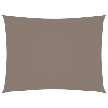 Buy Taupe Sunshade Sail - Rectangular Oxford Fabric 2.5x3.5m