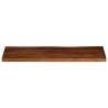 Rectangular Solid Wood Table Top - 90x20x2.5 cm