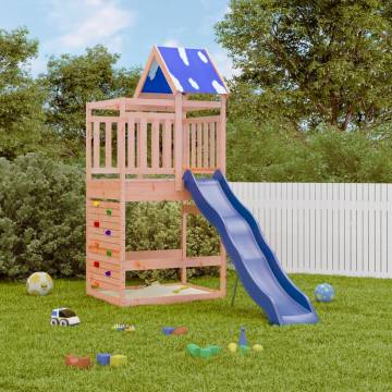 Outdoor Playset Solid Wood Douglas - Fun Backyard Adventure