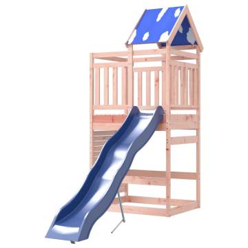 Outdoor Playset Solid Wood Douglas - Fun Backyard Adventure