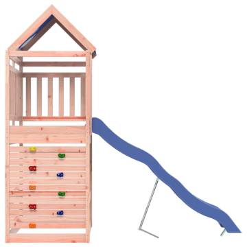 Outdoor Playset Solid Wood Douglas - Fun Backyard Adventure