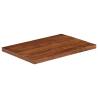 Rectangular Solid Wood Table Top - 90x50 cm | HipoMarket