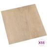 Self-adhesive PVC Flooring Planks - 55 pcs | Hipomarket