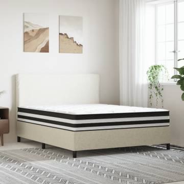 Pocket Spring Mattress Medium 160x200 cm - Comfortable Sleep