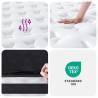 Pocket Spring Mattress Medium 160x200 cm - Comfortable Sleep