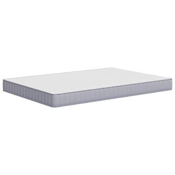 Foam Mattress Medium Soft 140x190 cm - Comfort & Durability