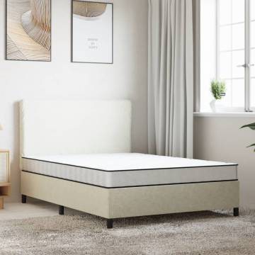 Foam Mattress Medium Soft 140x190 cm - Comfort & Durability