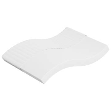 Foam Mattress Medium Soft 140x190 cm | Comfortable Sleep