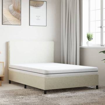 Foam Mattress Medium Soft 140x190 cm | Comfortable Sleep