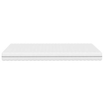 Foam Mattress Medium Soft 140x190 cm | Comfortable Sleep