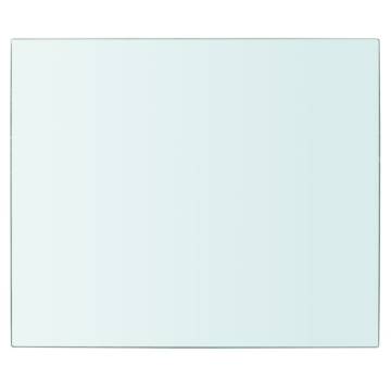 Shelf Panel Glass Clear 30x25 cm | Modern Display Feature