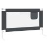 Toddler Safety Bed Rail Dark Grey 120x25 cm | Hipomarket