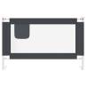 Toddler Safety Bed Rail Dark Grey 120x25 cm | Hipomarket