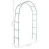 Garden Arch Set for Climbing Plants - 2 Pcs | HipoMarket