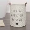 Sealskin Laundry Basket Lyrics Cream 60L - Stylish & Practical