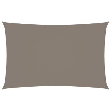 Sunshade Sail Oxford Fabric 2x5 m Taupe - Outdoor Protection