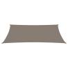 Sunshade Sail Oxford Fabric 2x5 m Taupe - Outdoor Protection