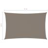 Sunshade Sail Oxford Fabric 2x5 m Taupe - Outdoor Protection