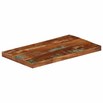 Rectangular Solid Wood Table Top - 50x20x3.8 cm | Hipomarket