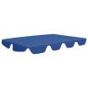 Replacement Canopy for Garden Swing - Blue 150/130x105/70 cm