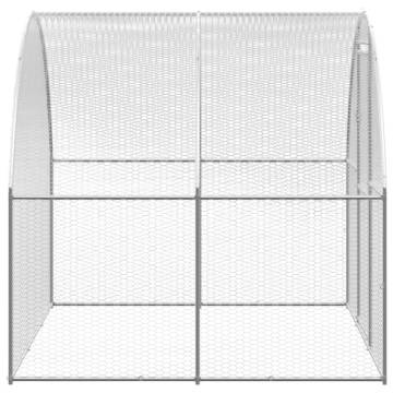 Outdoor Chicken Coop 3x4x2m - Galvanised Steel Enclosure