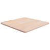 Square Table Top 50x50x1.5 cm Untreated Solid Wood Oak Colour natural Size 50 x 50 x 1.5 cm Quantity in Package 1 