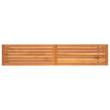 Garden Bench 180x35 cm - Solid Acacia Wood for Outdoor & Indoor