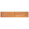 Garden Bench 180x35 cm - Solid Acacia Wood for Outdoor & Indoor