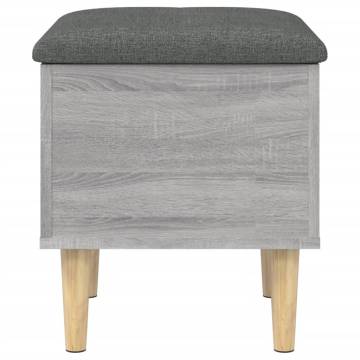 Grey Sonoma Storage Bench - Stylish & Functional