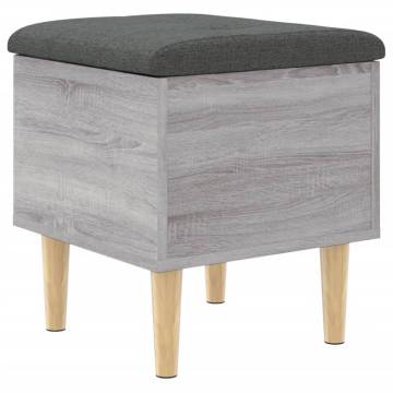 Grey Sonoma Storage Bench - Stylish & Functional