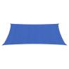 Sunshade Sail 160g/m² Rectangular Blue 5x6m HDPE | HiPo Market