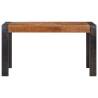 Solid Mango Wood Dining Table 140x70 - Industrial Style