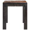 Solid Mango Wood Dining Table 140x70 - Industrial Style