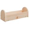 Rabbit Hay Feeder - Solid Wood Fir 28x10x10 cm | HipoMarket