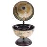 Elegant Tabletop Globe Bar Wine Stand - Eucalyptus Wood