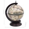 Elegant Tabletop Globe Bar Wine Stand - Eucalyptus Wood