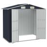 Garden Shed Anthracite 205x129x183 cm | Galvanised Steel