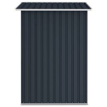 Garden Shed Anthracite 205x129x183 cm | Galvanised Steel