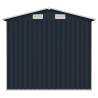 Garden Shed Anthracite 205x129x183 cm | Galvanised Steel